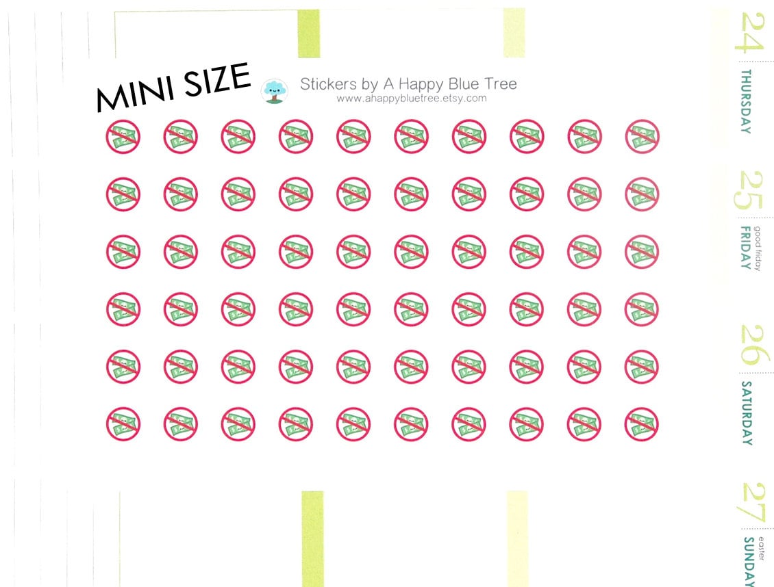 mini no spend tracker