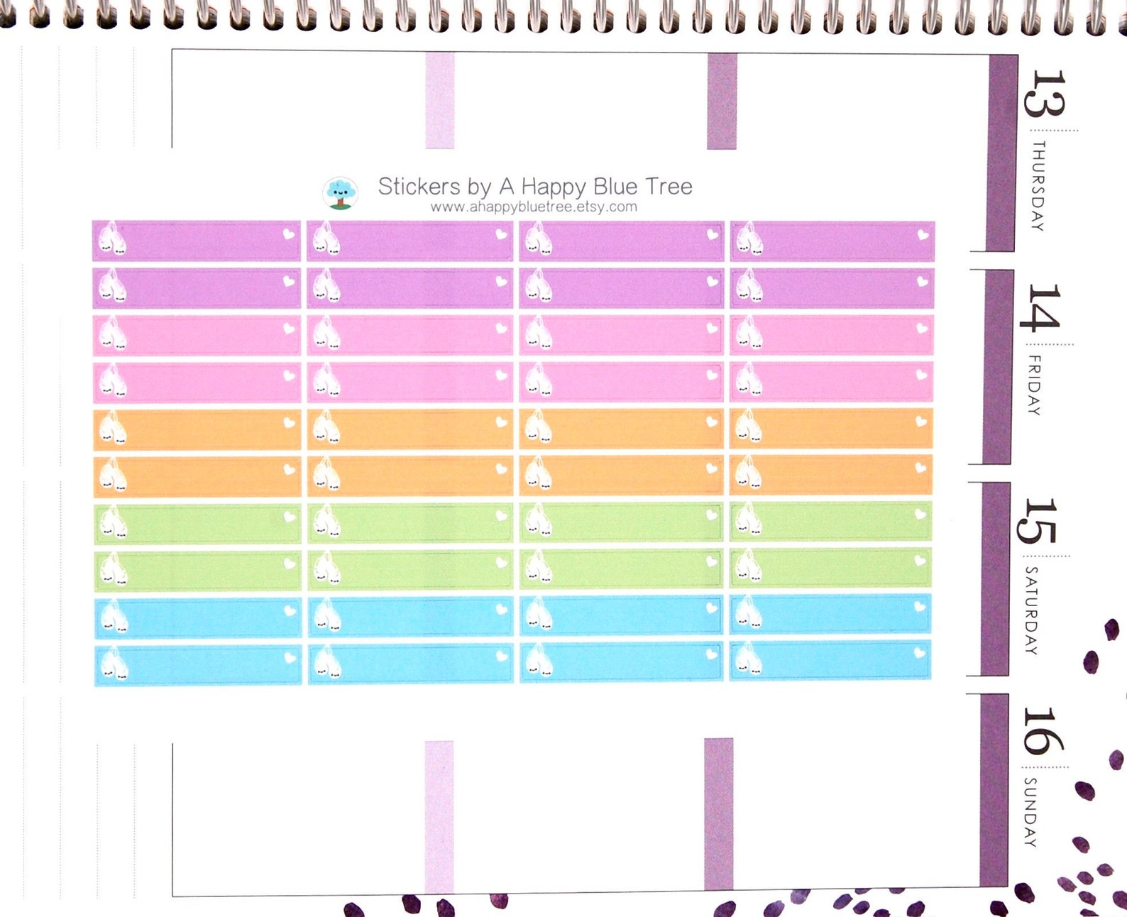 happy ballet shoes thin label tracker reminder cute kawaii personal planner stickers erin condren eclp mambi funny dance recital