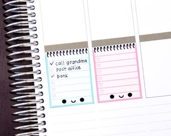 Happy Errands Car List Full Box Stickers for Erin Condren Life - Etsy