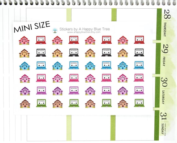 Distance Learning planner stamps