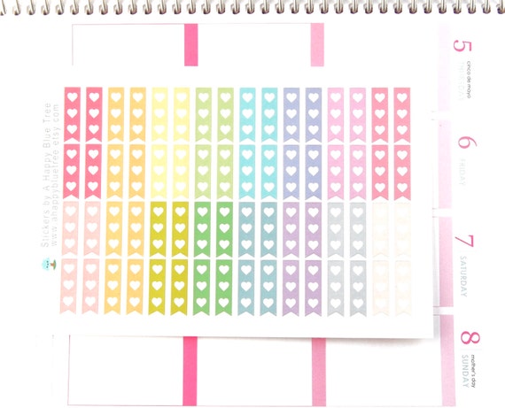 Paper Erin Condren Functional Planner Stickers Kikki-K Pastel Colour ...