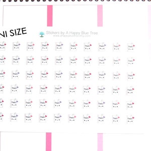 MINI Happy Study Test Reminder Tracker Cute Kawaii Personal Planner ...