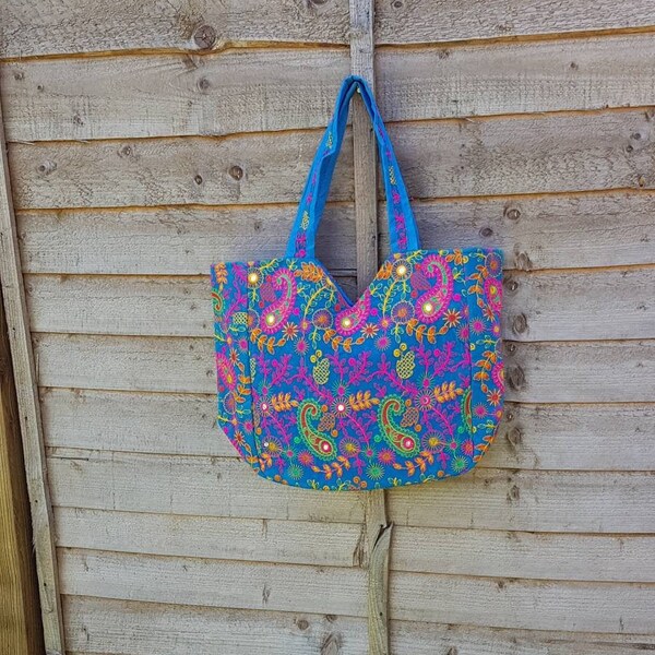 Boho Hippie banjara embroidery tribal ethnic summer shoulder crossbody hobo handbag