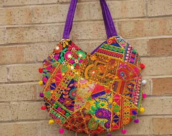 Guatemalan hobo embroidered huipil bag U bag ethnic bohemian bags assorted