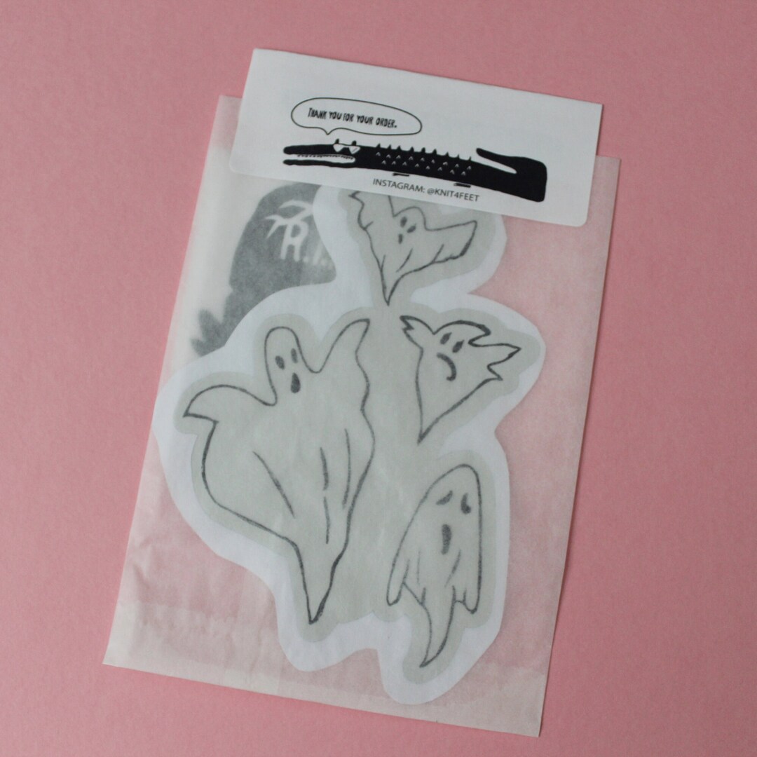 Ghost Stickers Ghost Decals Halloween Decals Ghost Car Etsy