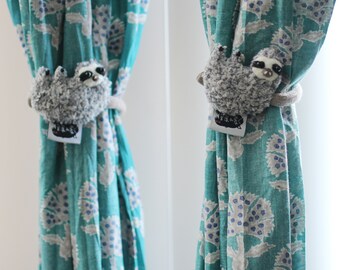 Sloth Cord Organizer: Handmade Knit Cable Ties