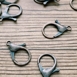 ESC-TC98: Extra Large Copper Lobster Clasps [3pcs]