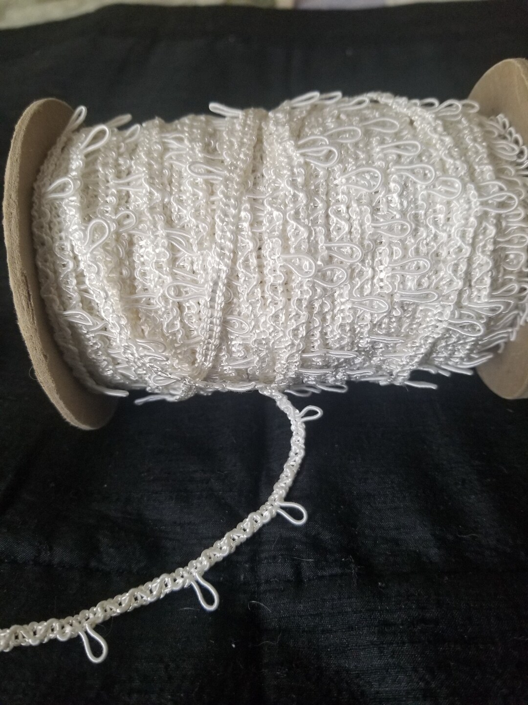 Elastic Button Loop Trim 1 Apart Etsy