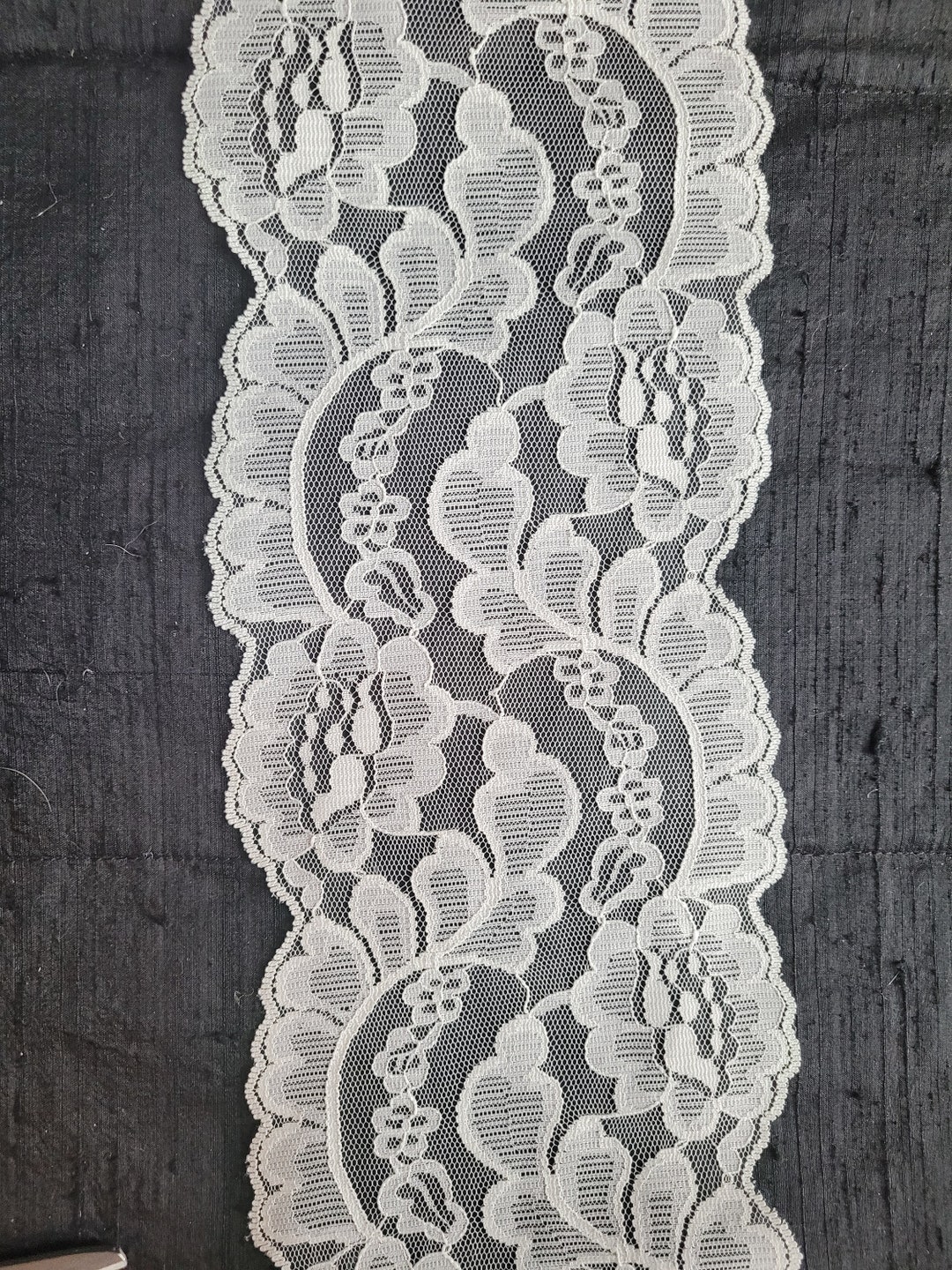 Vintage Netted Lace Ivory, 5