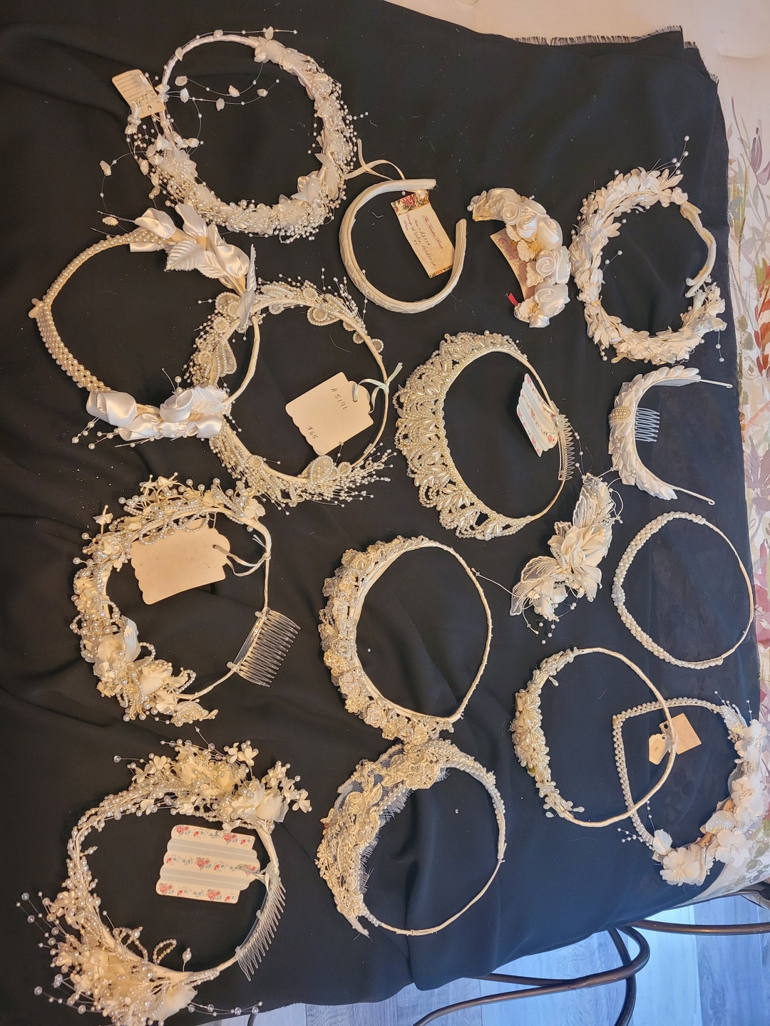 second hand bridal headpieces