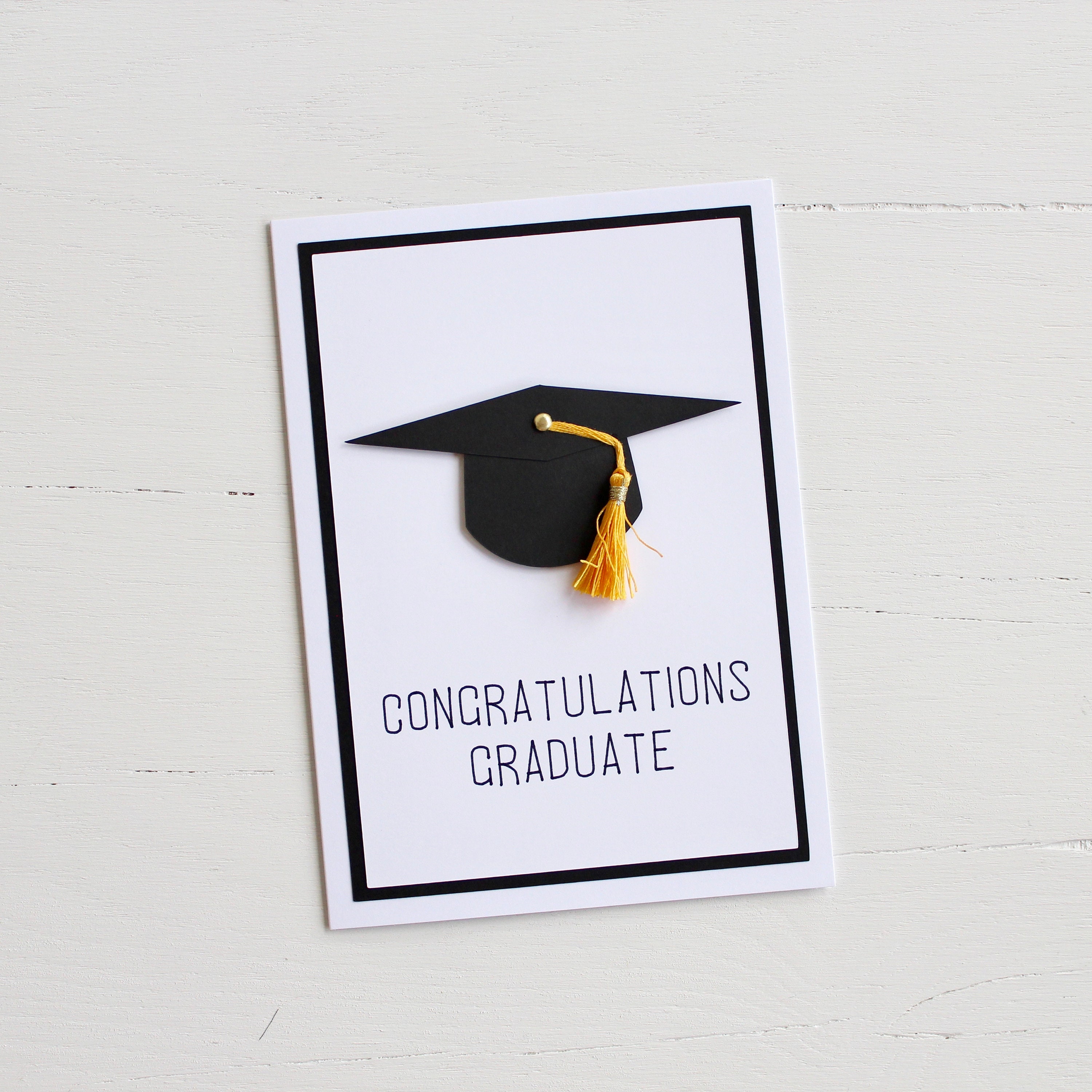 personalised graduation card Hand made ￡0.99