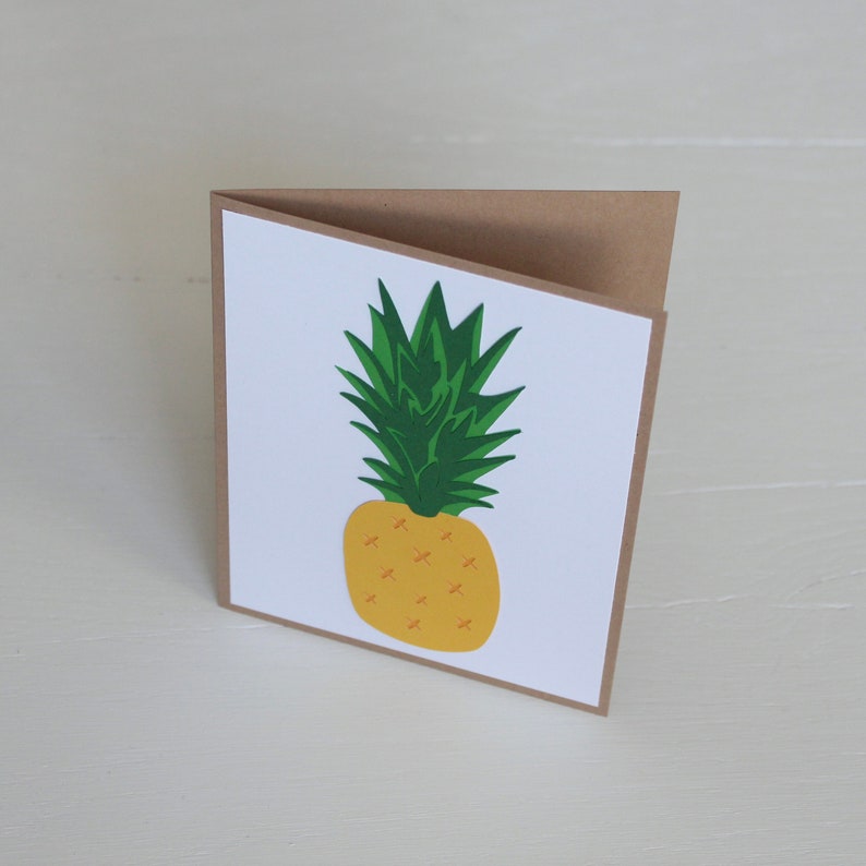 Pineapple Housewarming Card Etsy