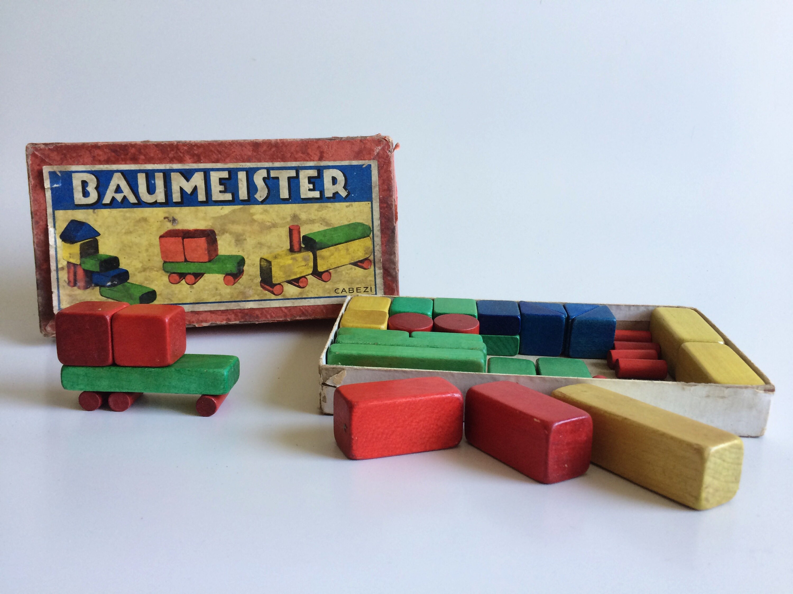 vintage toy building blocks