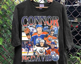 Vintage 90s Graphic Style Connor McDavid T-Shirt, Sweatshirt, Hoodie, Connor McDavid Shirt, Retro American Ice Hockey, Vintage Bootleg