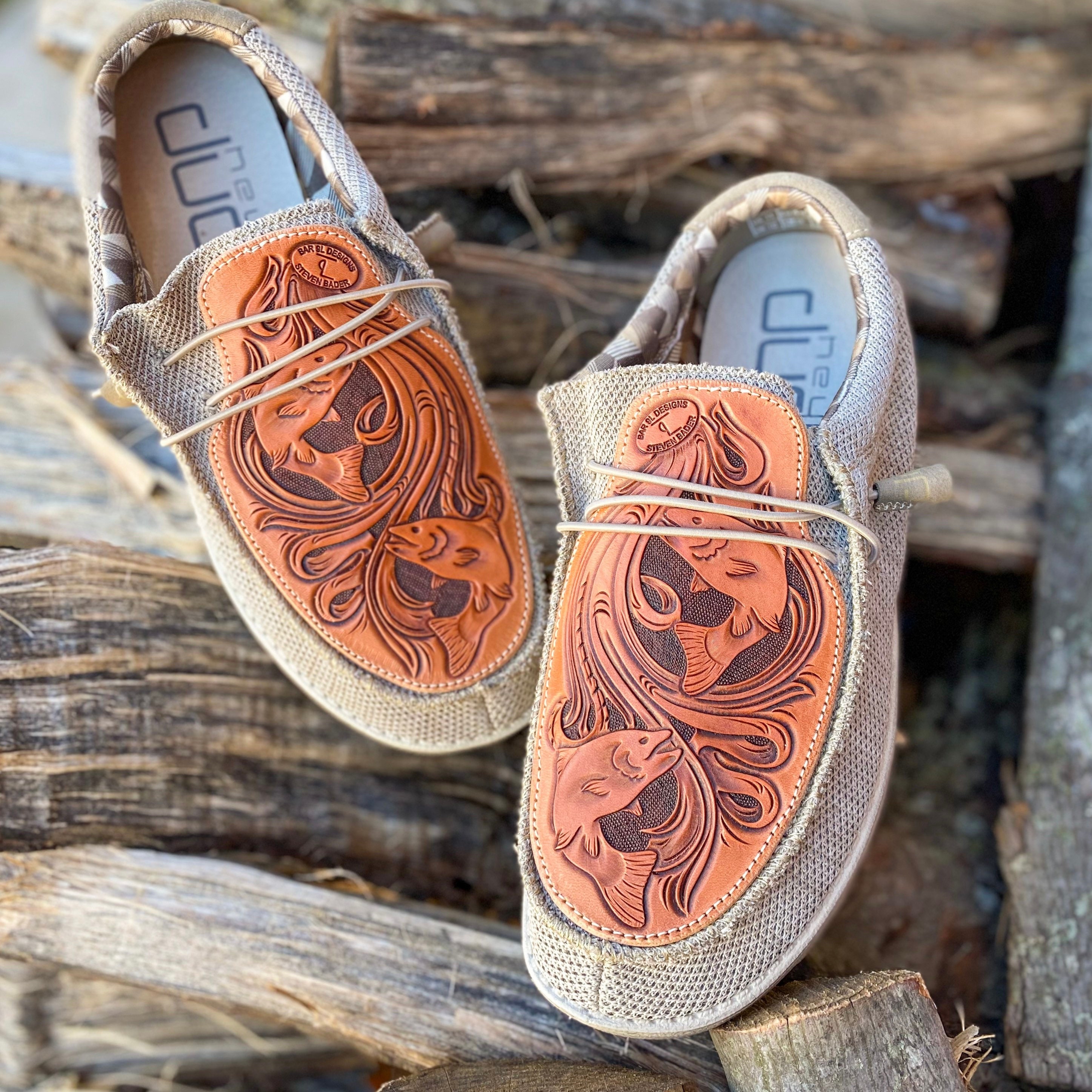 tooled dude shoes