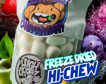 5oz High Chooz - Freeze Dried HiChews - In a resealable bag PLUS Extras!