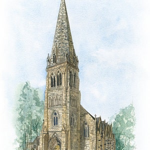 Cottiers Glasgow Signed Print