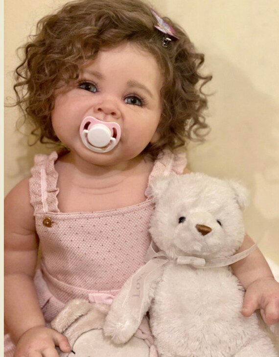 Custom Made Reborn Toddler Adele Ping Lau OOAK BABY GIRL You
