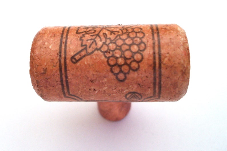 Merlot Series WINE CORK KNOBS Etsy