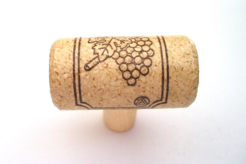 Merlot Series WINE CORK KNOBS Etsy