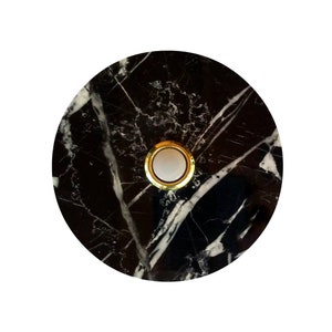 Marble Doorbell - Large Circle