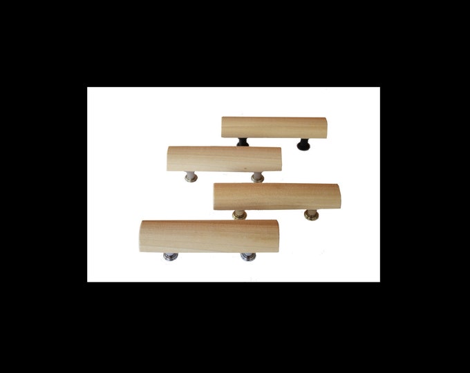 Vetro Collection 4 Inch Glass Pulls Frosted or Gloss Etsy