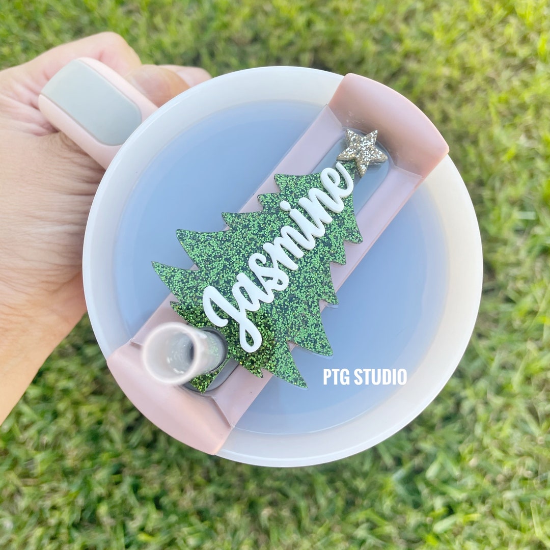 Christmas Tree, Free Shipping Christmas Tag, Personalized Name Plate