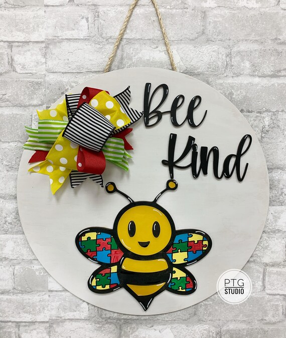 Bee Kind Autism Awareness Home Decor Room Free Australia - Autism Awareness Home Decorations Bee Kind Autism Awareness Home Decor Room Free Australia - Autism Awareness Home Decorations