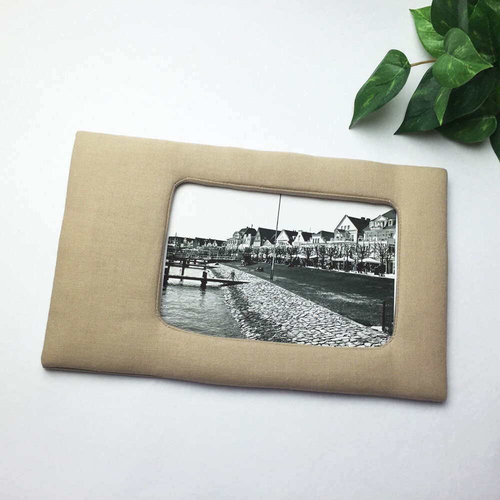 Plain cloth photo frames can be used in DIY craft. Handmade Etsy