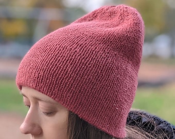 Wzór na dwuwarstwową, odwracalną czapkę