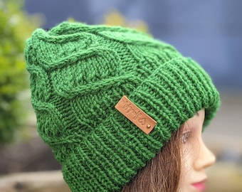 Helix Bulky Hat Knitting Pattern