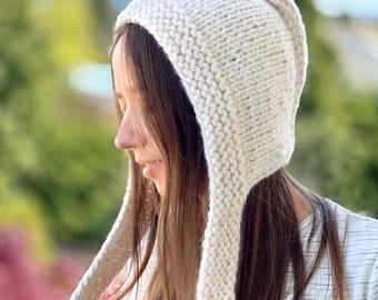 Super Bulky/Chunky Knit Bonnet Pattern