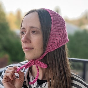 Crochet Bandana with Ties Pattern