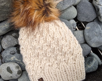 Nautical Bulky Hat Knitting Pattern
