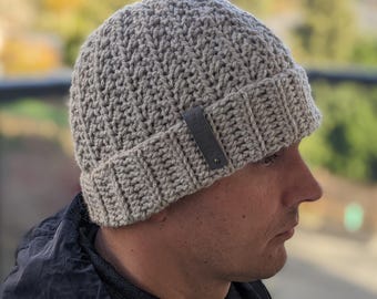 Crochet Modern Unisex Textured Hat Pattern
