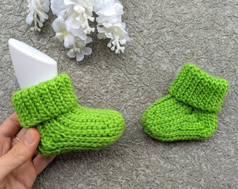 Newborn Baby Crochet Booties Pattern || Newborn Baby Crochet Socks Pattern