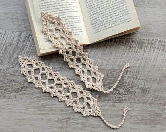 Crochet Lace Bookmark Pattern