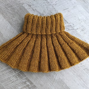 Round Dickey Knitting Pattern