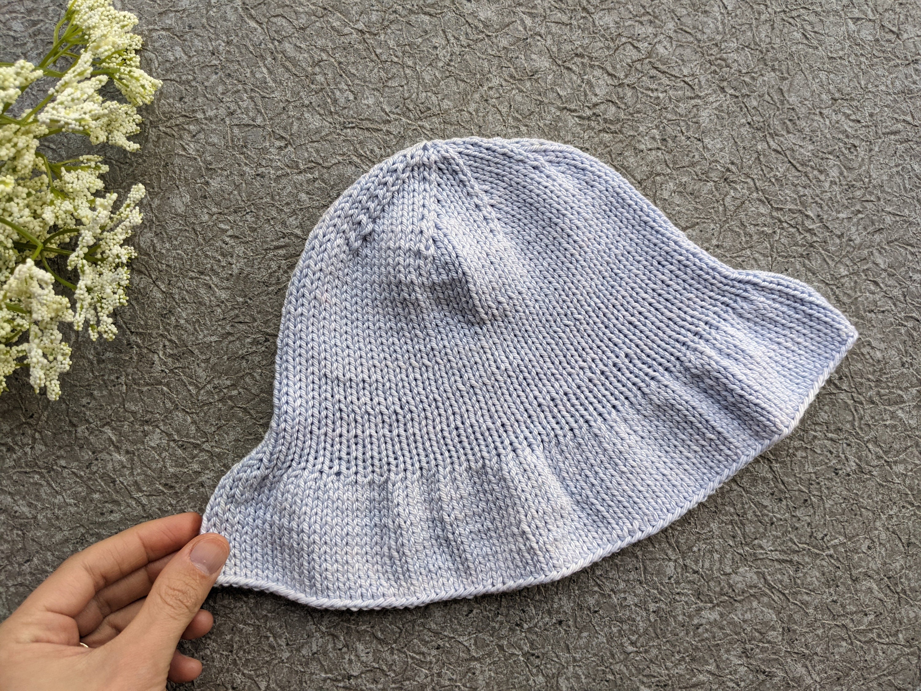 Knit Summer Bucket Hat Pattern - Etsy