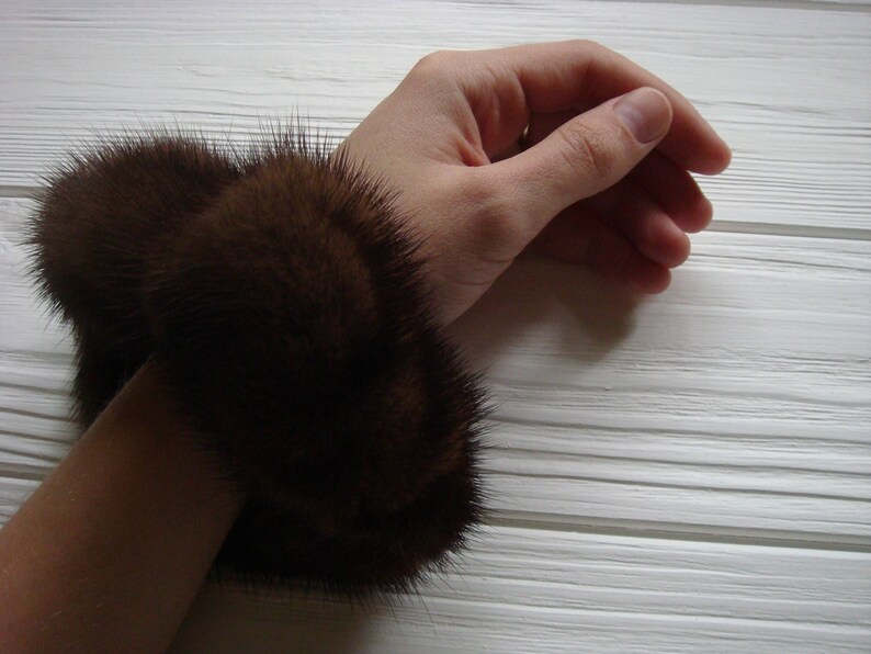 Fur Scrunches Christmas present Fur Hair Bands Fur Scrunchies Hair Elastics Marvelous Pieces Shipped Internationally Fur Scrunchies
