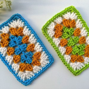 Lace Crochet Granny Rectangle Pattern