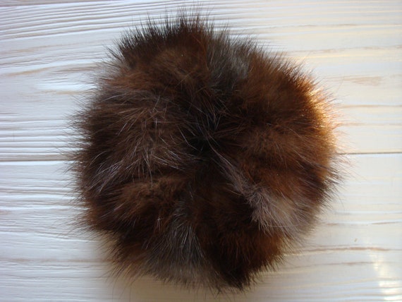 Fur Scrunches Christmas present Fur Hair Bands Fur Scrunchies Hair Elastics Marvelous Pieces Shipped Internationally Fur Scrunchies