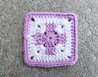 Crochet Cross Granny Square Pattern (PDF Pattern)