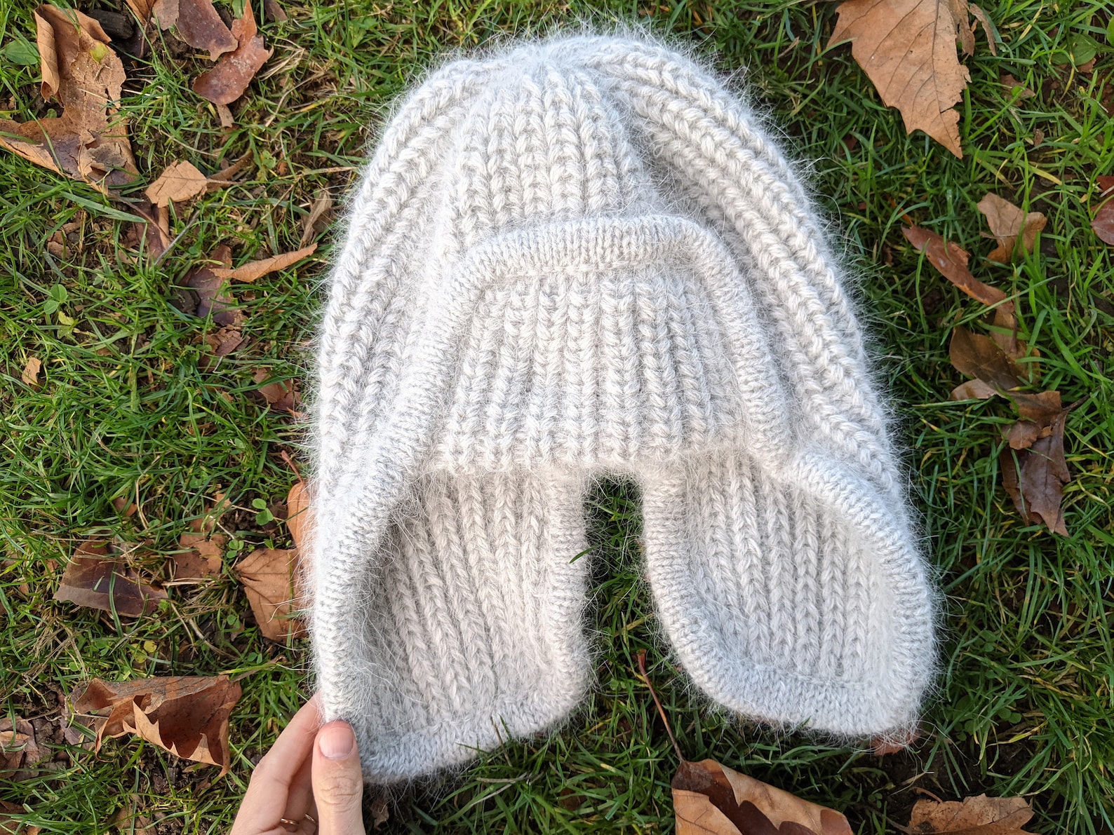 Trapper Hat Knitting Pattern for Women Etsy