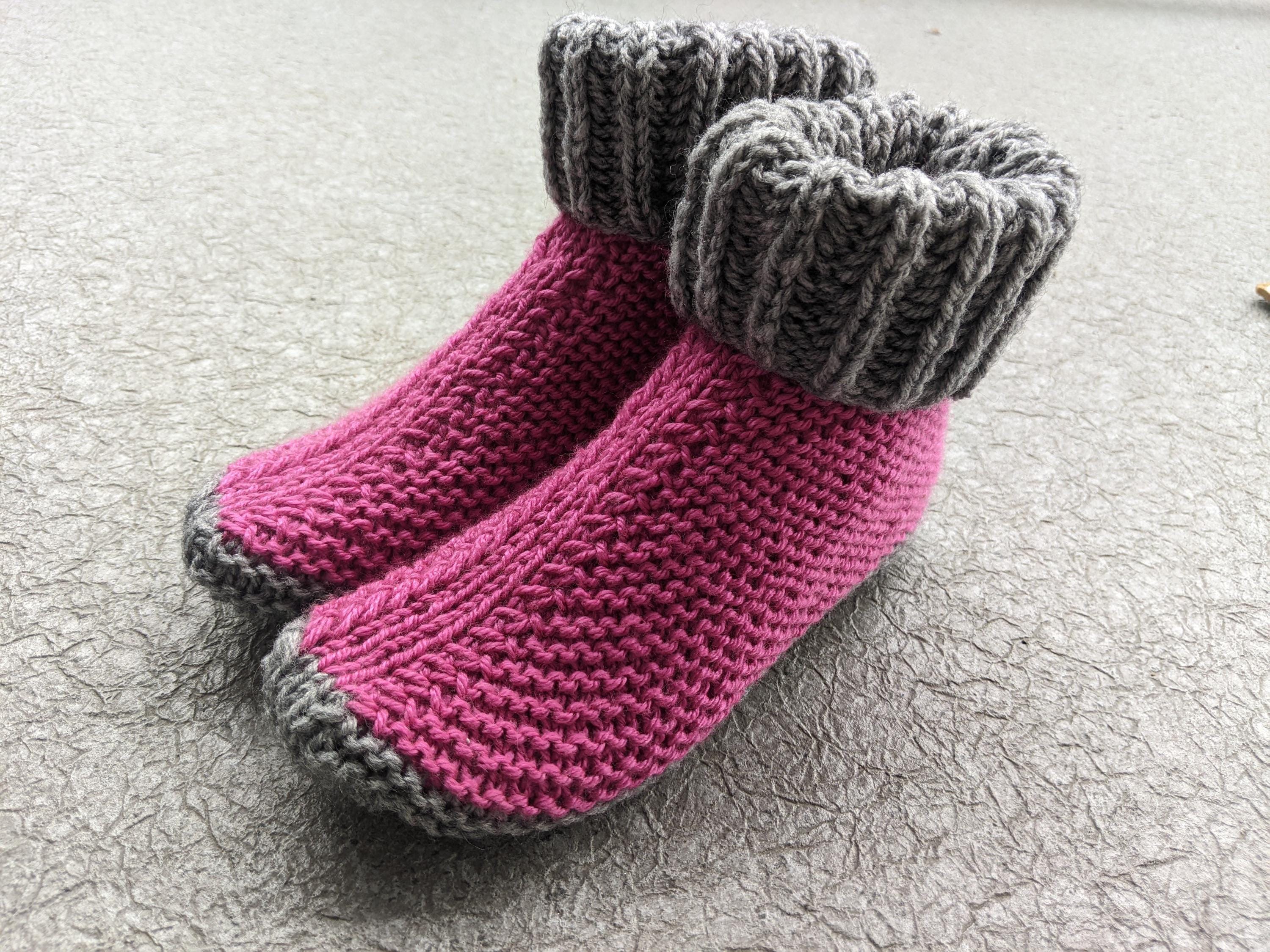 Slipper Socks With Grippers UK