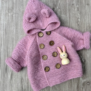 Baby Cardigan Knitting Pattern