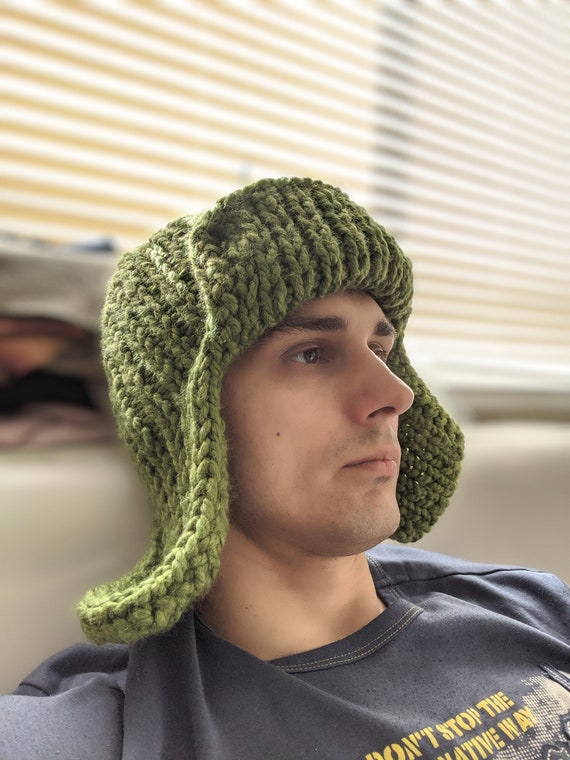 Trapper Hat Knitting Pattern | Unisex Earflap Design (PDF  display picture 3