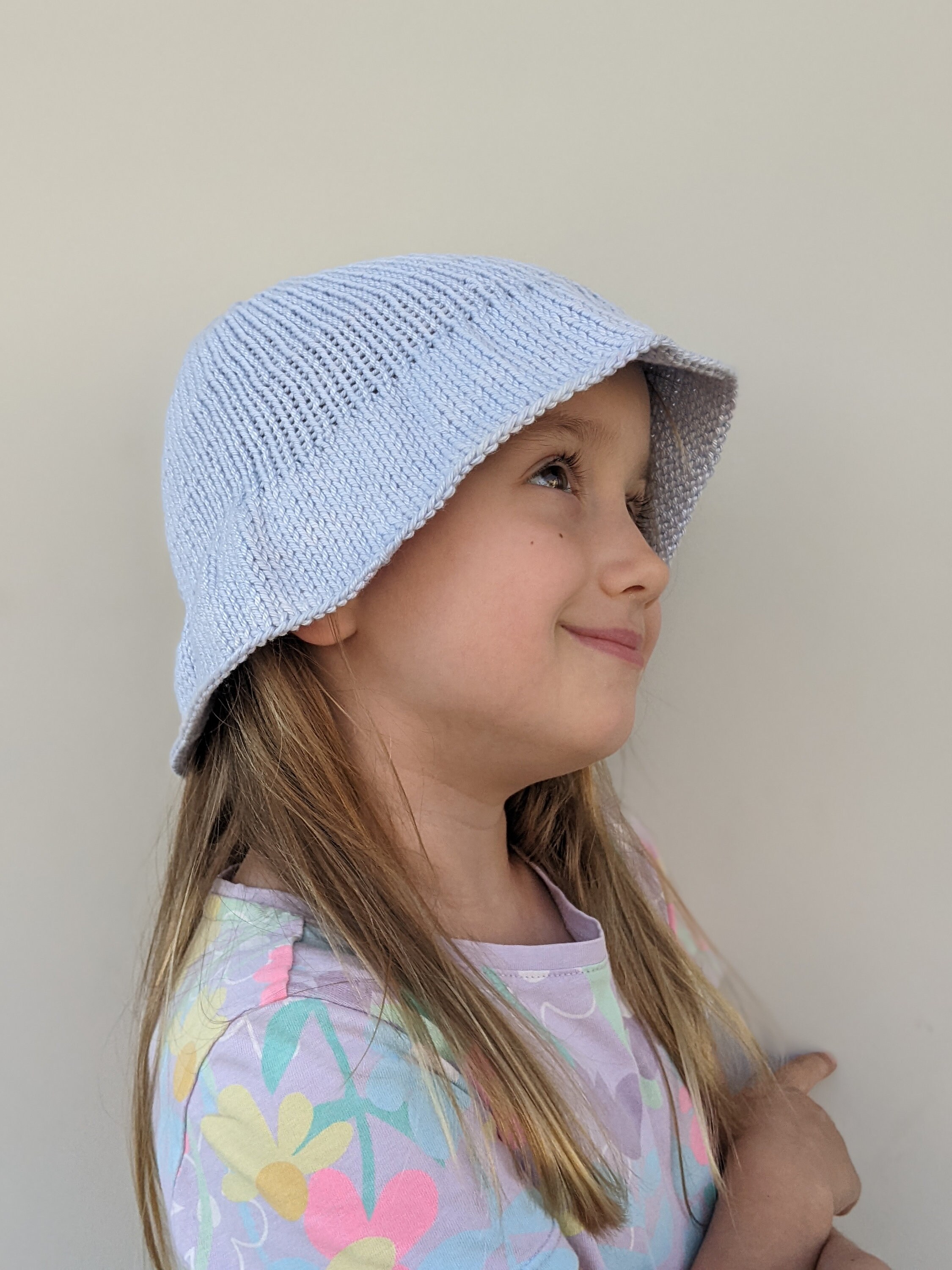 Knit Summer Bucket Hat Pattern - Etsy