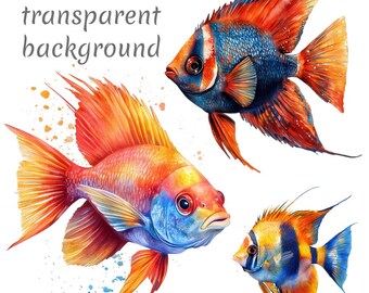 ネイチャーアート「ミノカサゴ」　水彩画 キリンミノ 学名:Dendrochirus zebra 今年もマイペースに描いて