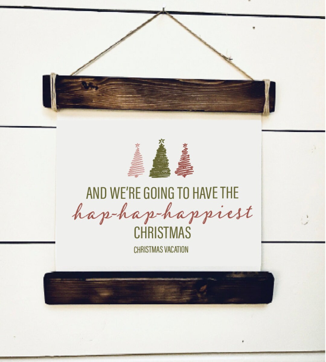 Christmas Vacation Sign, Haphaphappiest Christmas, Griswold
